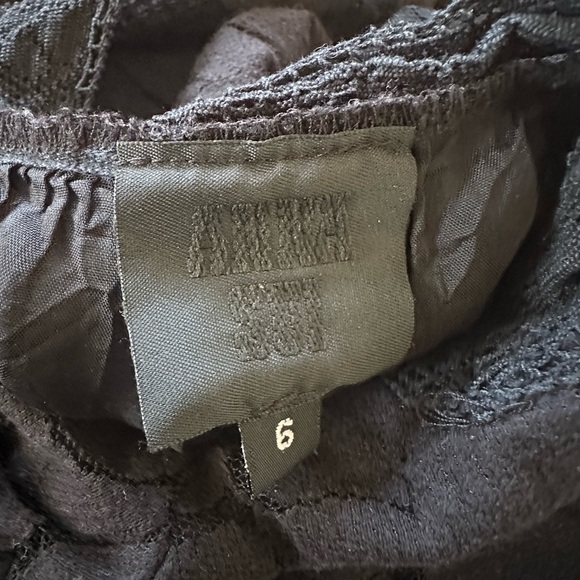 Anna Sui Black Lace Dress - Picture 7 of 8